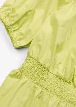 Off-Shoulder-Kleid aus reiner Bio-Baumwolle