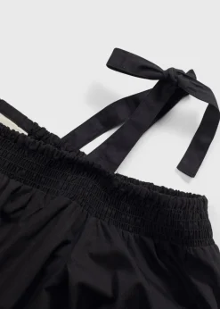 Off-Shoulder-Kleid aus reiner Bio-Baumwolle