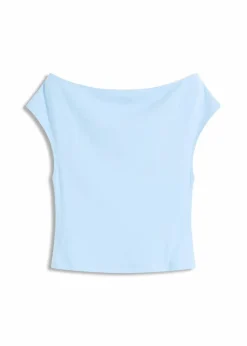 Off-Shoulder-Shirt aus reiner Bio-Baumwolle