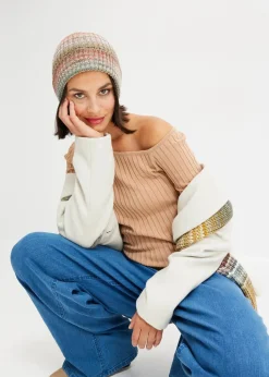 One Shoulder Rib-shirt