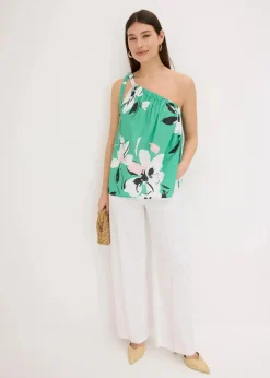 One-Shoulder-Blusentop