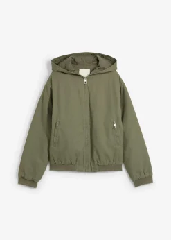 Outdoorjacke aus reiner Baumwolle