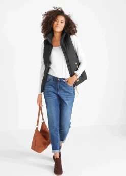 Outdoor-Weste mit Stehkragen