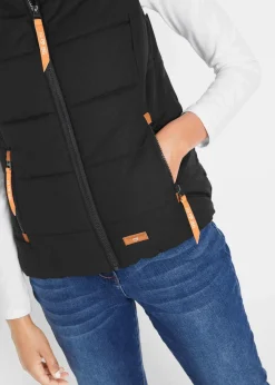 Outdoor-Weste mit Stehkragen