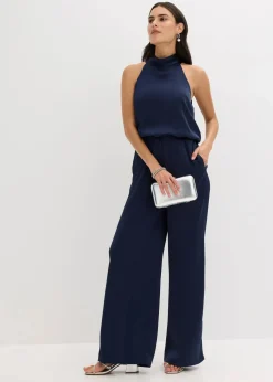 Overall aus strukturiertem Satin
