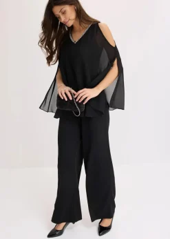 Overall mit Überwurf und Strasssteinverzierung