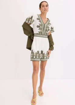 Overall mit Leinenanteil