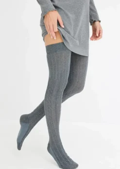 Overknee Strümpfe mit Bio Baumwolle (2 Paar)