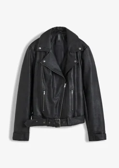 Oversize Biker-Jacke