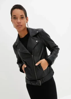 Oversize Biker-Jacke