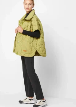 Oversize Funktions-Steppweste, wasserabweisend