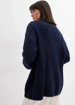 Oversize Grobstrickjacke