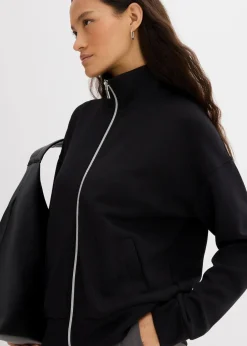 Oversize Jacke aus Viskose-Mix