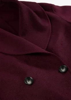 Oversize Jacke aus weichem Woll-Mix