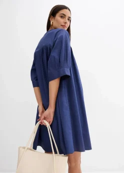 Oversize Kaftan-Kleid aus reiner Bio-Baumwolle