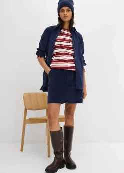 Oversize Langarmshirt aus reiner Baumwolle