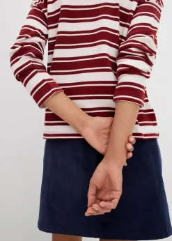 Oversize Langarmshirt aus reiner Baumwolle