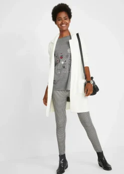 Oversize Longshirt mit Rundhalsausschnitt