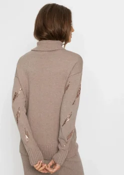 Oversize Pullover aus softem Viskose-Mix