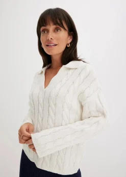 Oversize Pullover aus weichem Kaschmir-Mix