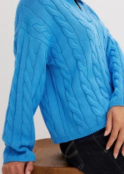 Oversize Pullover aus weichem Kaschmir-Mix