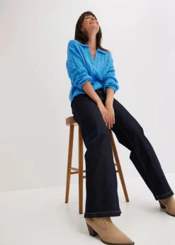 Oversize Pullover aus weichem Kaschmir-Mix