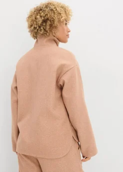 Oversize Pullover in Wolloptik