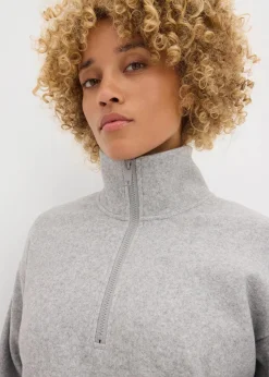 Oversize Pullover in Wolloptik