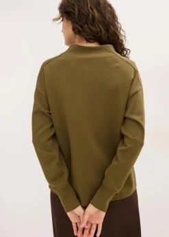 Oversize Sweatshirt aus weichem Scuba