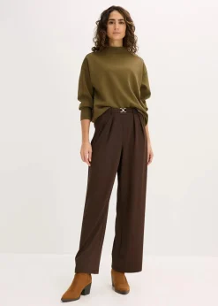 Oversize Sweatshirt aus weichem Scuba