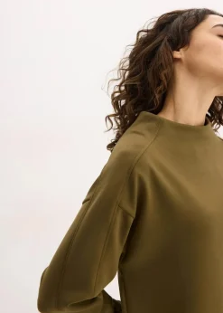 Oversize Sweatshirt aus weichem Scuba