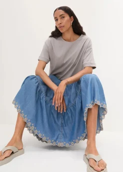 Oversize T-Shirt aus reiner Baumwolle