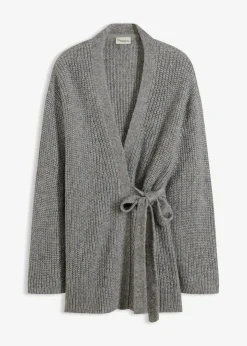 Oversize Wickelcardigan