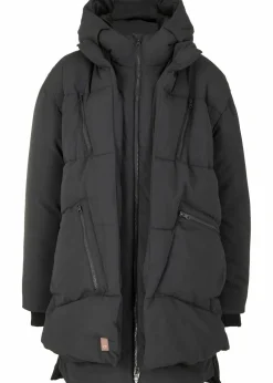 Oversize Winterjacke mit Kapuze