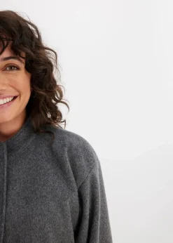 Oversize-Blouson in Wolloptik