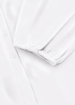 Oversize-Bluse aus reiner Baumwolle