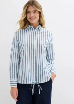 Oversize-Bluse aus reiner Baumwolle