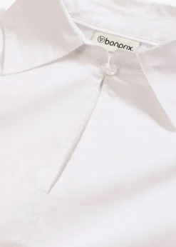 Oversize-Bluse mit Volumenärmel