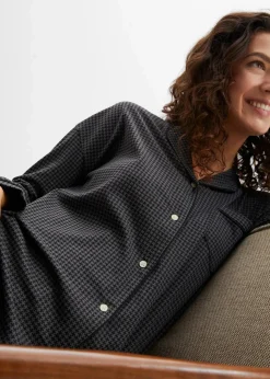 Oversized Nachthemd aus reiner Baumwolle