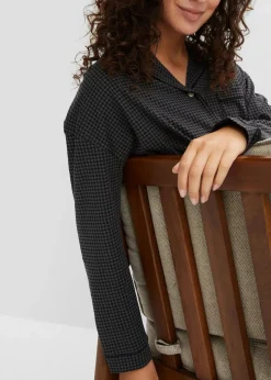 Oversized Nachthemd aus reiner Baumwolle