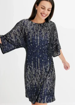 Oversized Paillettenkleid