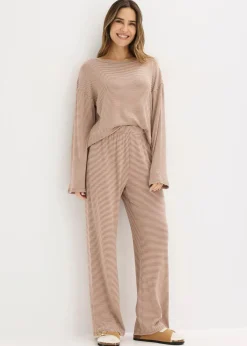 Oversized Pyjama aus weicher Baumwolle