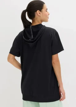 Oversized Sport-Shirt mit Kapuze, schnelltrocknend