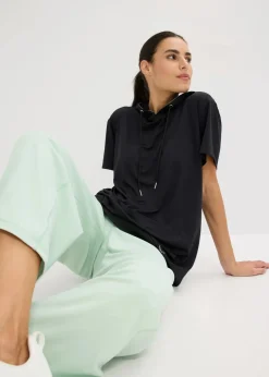 Oversized Sport-Shirt mit Kapuze, schnelltrocknend