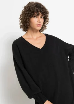 Oversized Strickkleid in Midilänge