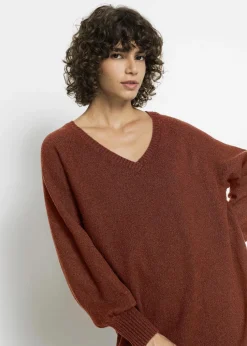 Oversized Strickkleid in Midilänge