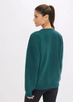Oversized Thermo-Sweatpullover, schnelltrocknend