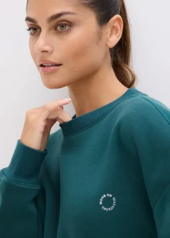 Oversized Thermo-Sweatpullover, schnelltrocknend