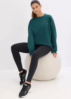 Oversized Thermo-Sweatpullover, schnelltrocknend