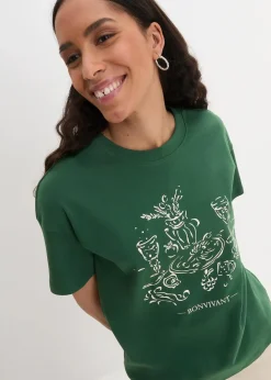 Oversized T-Shirt aus Bio-Baumwolle